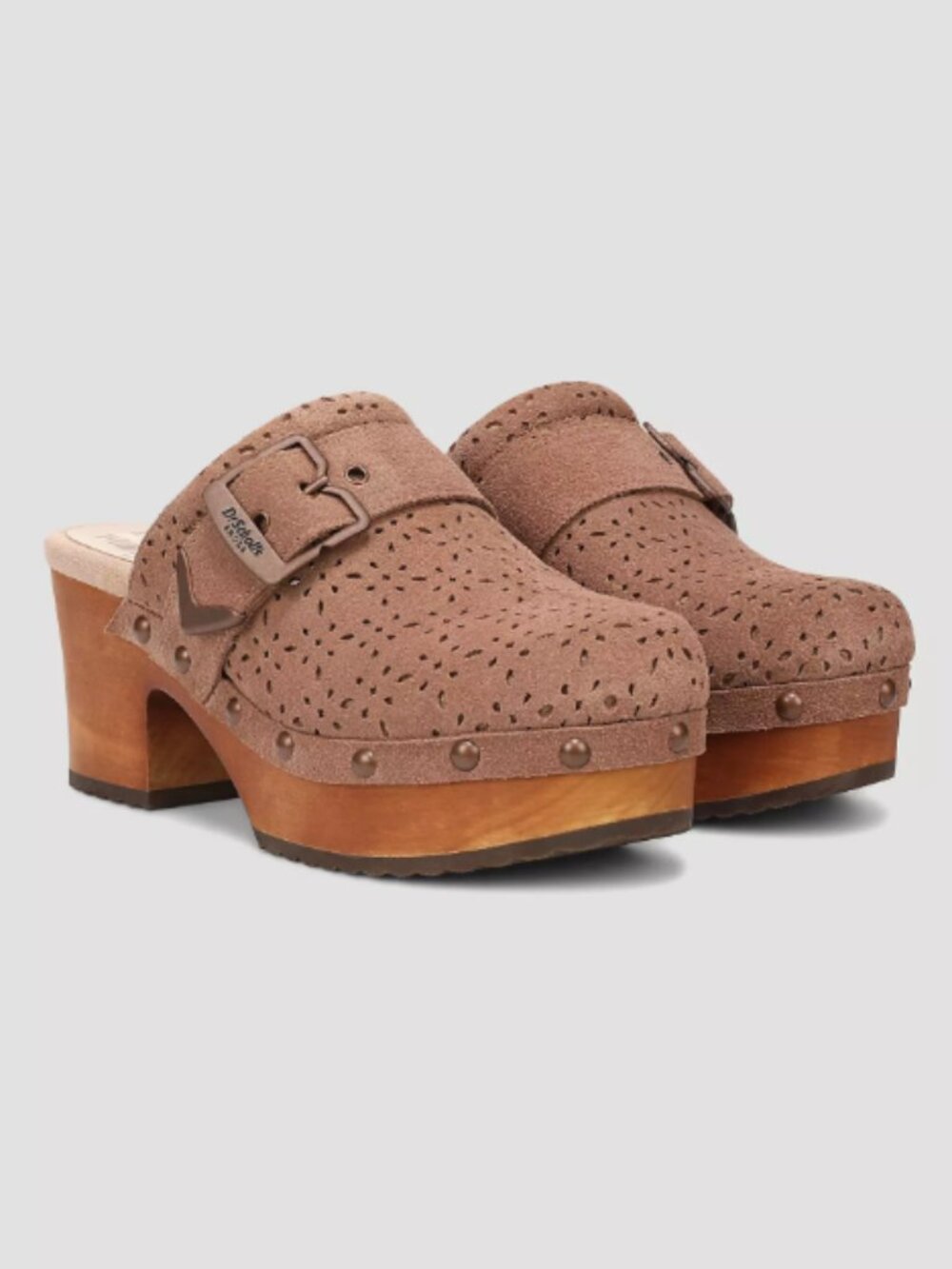 new DR. SCHOLL'S X WRANGLER Original Ranch Clogs Suede 5S3 269